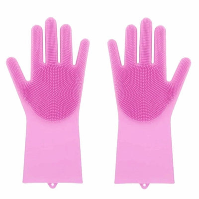 Housework Brush Bowl Shoes Silicone Gloves