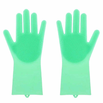 Housework Brush Bowl Shoes Silicone Gloves