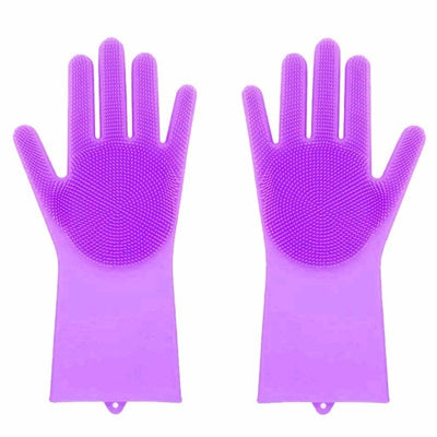 Housework Brush Bowl Shoes Silicone Gloves
