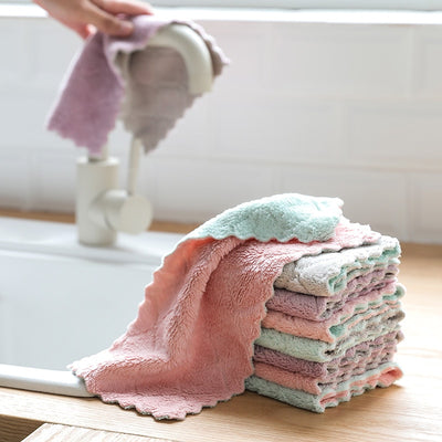 Microfiber kitchen dish